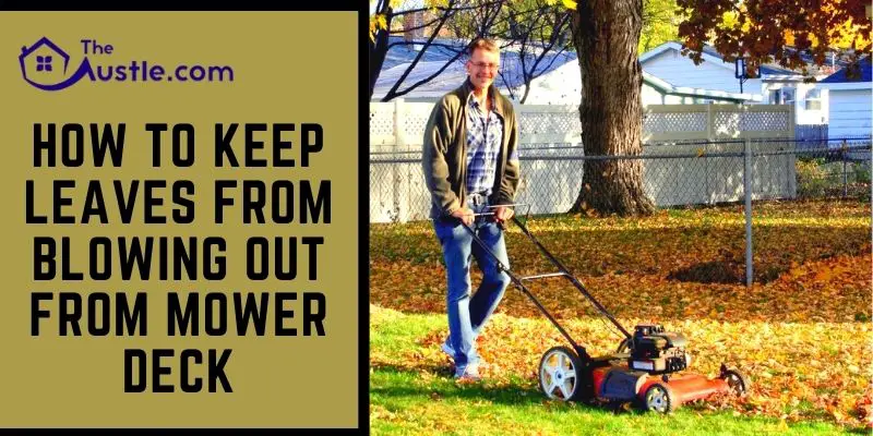 How to Keep Leaves from Blowing Out from Mower Deck