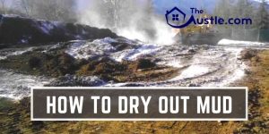 how to dry out mud