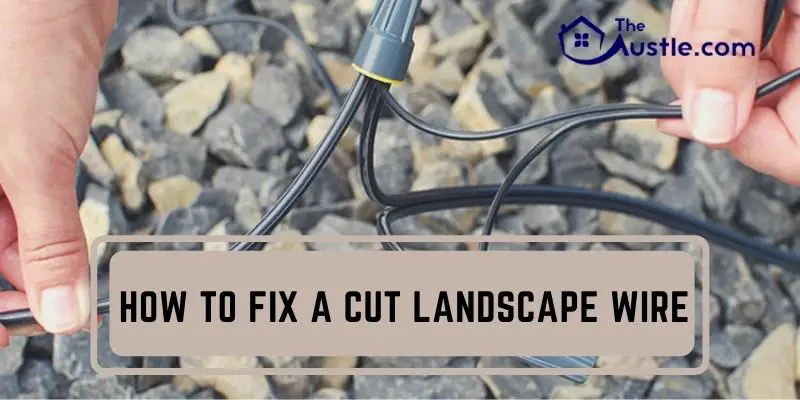 How to Fix a Cut Landscape Wire