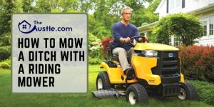 How to Mow a Ditch with a Riding Mower