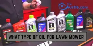 what type of oil for lawn mower